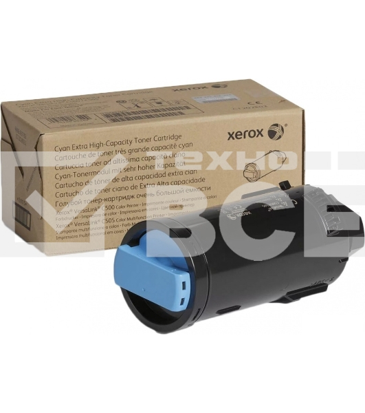 Картридж лазерный XEROX 106R03884 голубой для XEROX VersaLink C500/C505 (9000 стр) (Channels)