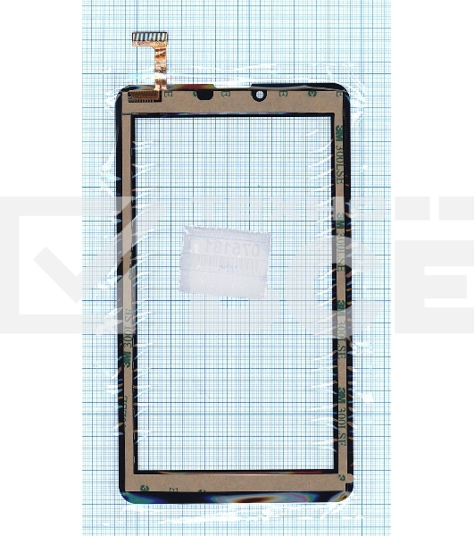 Сенсорное стекло (тачскрин) DEXP Ursus S270 3G, черное