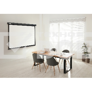 Экран Cactus 213x213см Wallscreen CS-PSW-213X213-SG 1:1 настенно-потолочный рулонный серый