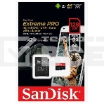 Карта памяти SanDisk Extreme Pro с адаптером microSD UHS I Card 128GB for 4K Video on Smartphones, Action Cams & Drones 200MB/s Read, 90MB/s Write, Lifetime Warranty, фото9