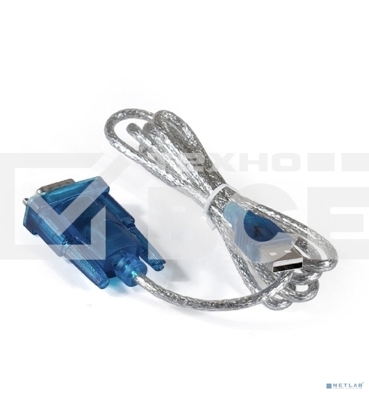 Кабель-адаптер  Exegate EX284951RUS USB 2.0-RS232 ExeGate EX-UAS-1.2 (Am/DB9M, 1,2м, крепеж разъема - винты)