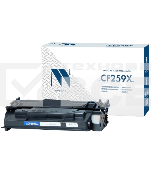 Картридж лазерный NVP совместимый NV-CF259X (БЕЗ ЧИПА) для HP Laser Jet Pro M304/M404/M428 (10000k)