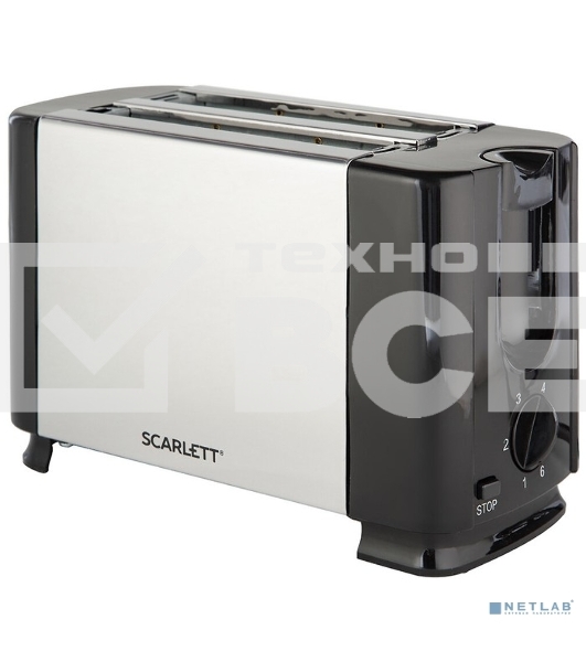 Тостер Scarlett SC-TM11012 серебристый/черный