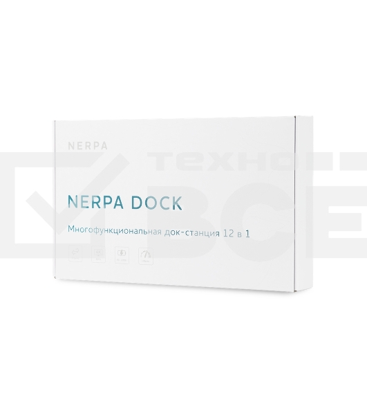 Док-станция для ноутбука/ NERPA laptop stand (1xUSB-C 100W PD, 2xHDMI 4K@30Hz, 1xDP 4K@30Hz, 3xUSB-A 3.0 (5Gbps data), 1xUSB-C 3.0 (5Gbps data), 1xTF/microSD, 1xSD/MMC, 1x3.5mm audio, 1xRJ45 Gb), USB-C power adapter 100W, power 100W USB-C cable 150cm, PD 