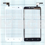 Сенсорное стекло (тачскрин) для Lenovo A606 белое, фото2