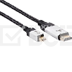 Кабель-переходник miniDisplayPort M-> HDMI M 4K@60Hz 1.8m VCOM, фото3