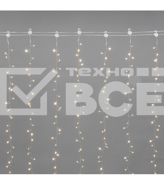 Гирлянда Neon-night светодиодный занавес из росы 