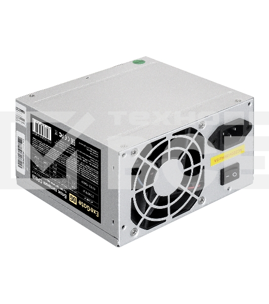 Блок питания ExeGate CP650 (EX292145RUS), 650Вт, 80мм, серебряный