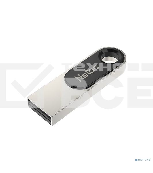 Флешка USB Netac U278 8Gb <NT03U278N-008G-20PN>, USB 2.0, металлическая матовая