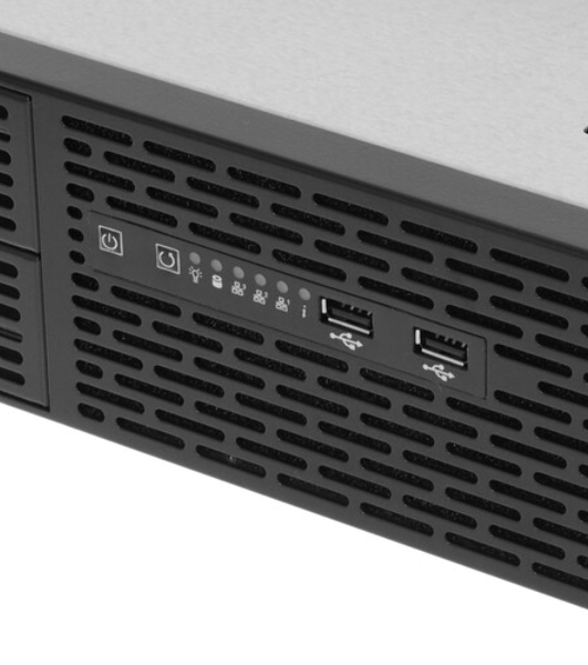 Серверная платформа ExeGate EX293875RUS Pro 2U650-06/2U2098L (RM 19', высота 2U, глубина 650, Redundant БП 2x1000W, USB)