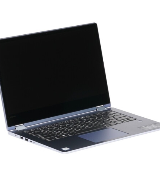 Клавиатура для ноутбука Lenovo Yoga 530-14IKB серебристая с подсветкой