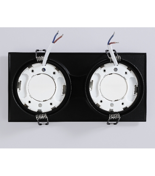 Светильник Ambrella light TN52235/2 BK черный IP20 GX53/2 220*110*44