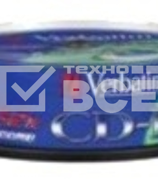 Диск CD-R Verbatim 700Mb 52x Cake Box (25шт) (43432)