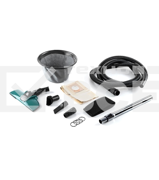 Строительный пылесос Haммer Flex PIL30A 196423 181-002 для сух/вл уборки 1400Вт 30л + розетка для электроинструмента