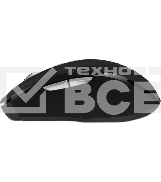 Мышь беспроводная SVEN RX-590SW черный, 1600 dpi, радиоканал, Bluetooth, USB, кнопки - 7