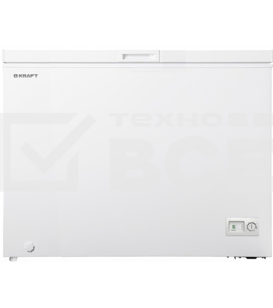 Морозильный ларь Kraft BD(W)-310QX белый, 290л