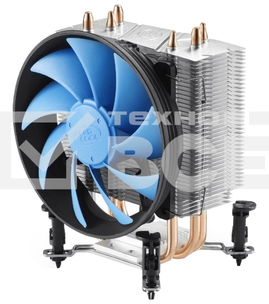 Кулер для процессора DEEPCOOL GAMMAXX300 S1150/S1200/S1366/S1155/S1156/S775/AM2/AM2+/AM3/FM1 24шт/кор, TDP 130Вт, PWM, 17.8~21dB(A), RET