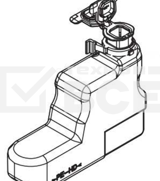 Бункер отработанного тонера Kyocera WT-3100 (2LV93020) для FS-2100D/2100DN/4100DN/4200DN/4300DN
