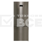 Холодильник Sharp SJ492IHXI42R стальной двухкамерный 333/128л морозилка снизу, No Frost, фото 1