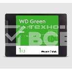 Накопитель SSD WD Green WDS100T3G0A, 1000Gb, SATA III, 2.5