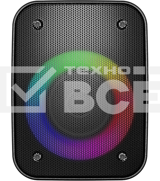 Портативная колонка Hyundai H-PS1005 черный 20 Вт 1.0 BT 10м 1800mAh