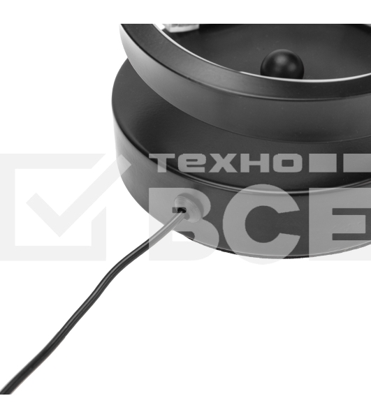 Светильник декоративный Spiral Trio, LED, 2Вт, 3000К, 5В, черный Rexant