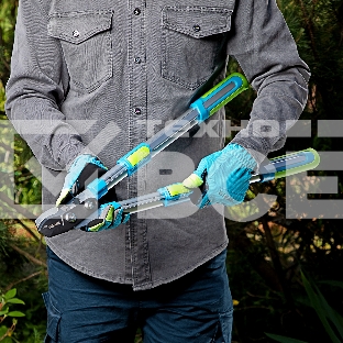 Сучкорез прямого реза, 560-735 мм, телескопические алюминиевые рукоятки, LUXE Palisad