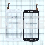 Сенсорное стекло (тачскрин) для Micromax A210 Canvas 4 белое, фото2