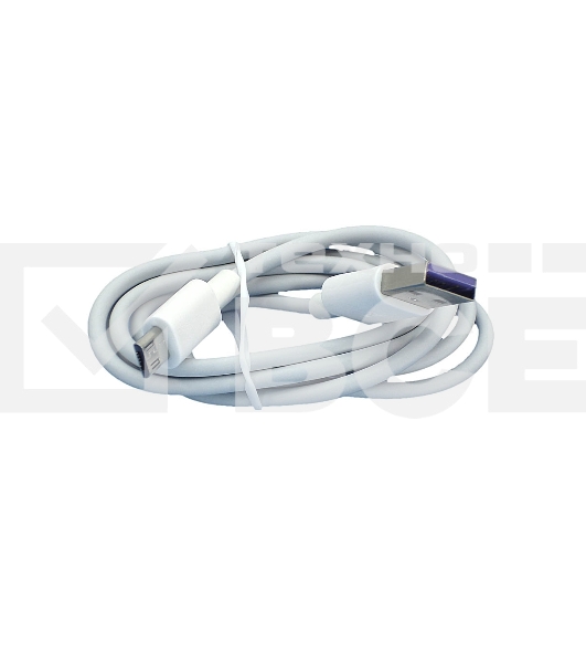 Кабель для зарядки USB - Micro USB, 1m. Белый