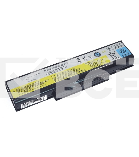 Аккумуляторная батарея для ноутбука Lenovo E46 10.8V 4400mAh OEM черная