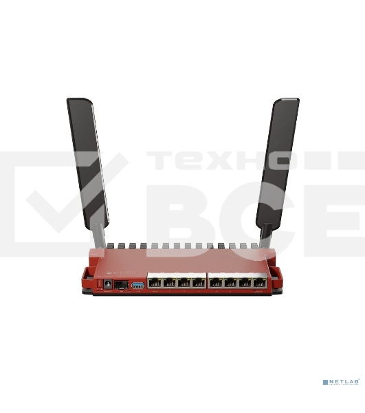 Роутер беспроводной MikroTik L009UiGS-2HaxD-IN AX600 10/100/1000BASE-TX, 2.4Ггц, 8*1Gbit, 1*SFP 2.5Gbit