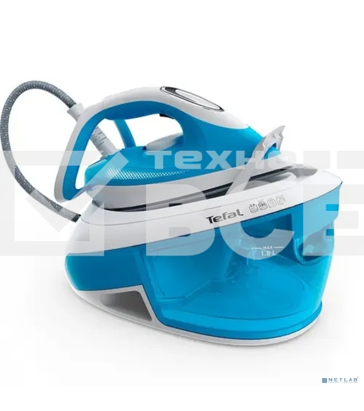 Парогенератор Tefal SV8002E0, голубой/белый