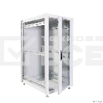 Шкаф коммутационный ЦМО (ШТК-Э-24.6.8-13АА) 24U 600x800мм пер.дв.стекл металл 2 бок.пан. 540кг серый, фото17