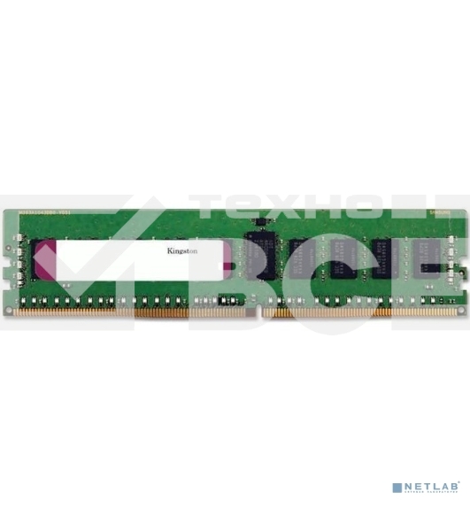 Оперативная память Kingston Server Premier, DDR4, 16GB (1x16 GB), 2666 MHz, CL19, ECC, RDIMM
