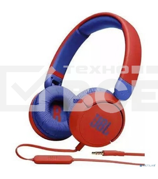 Наушники детские JBL JR 310 красный