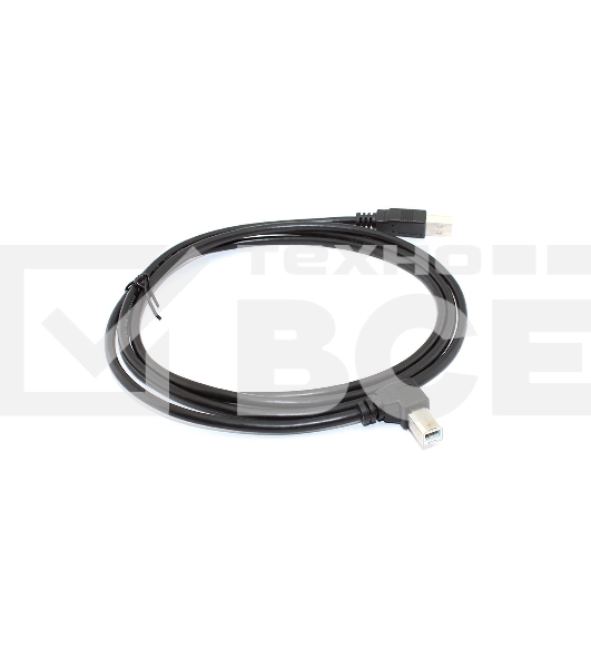 Кабель USB  2.0 на  USB-B угол влево 1,5 м