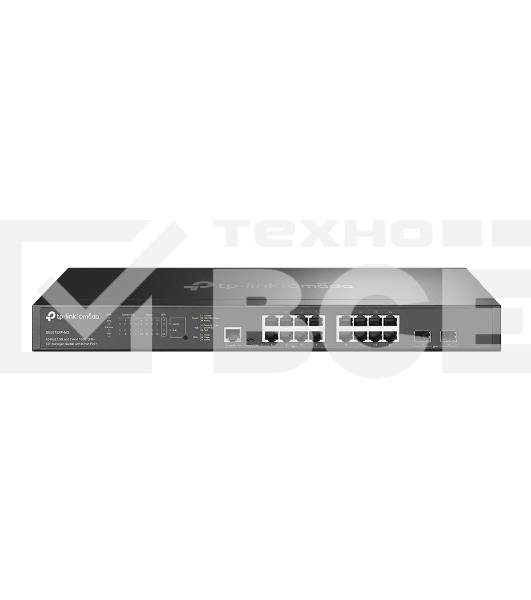 Коммутатор TP-Link SG3218XP-M2 (L2+) 16x2.5Гбит/с 2xКомбо(10GBase-T/SFP+) 2SFP+ 8PoE+ 240W управляемый