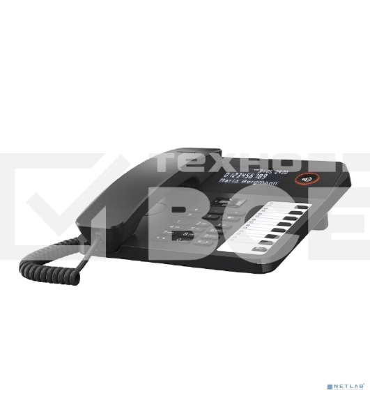 Телефон проводной Gigaset DESK600 черный