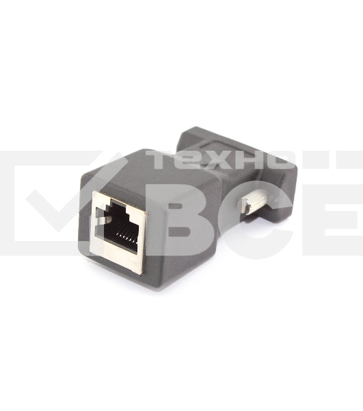 Переходник RJ45  на DB9 15 pin папа