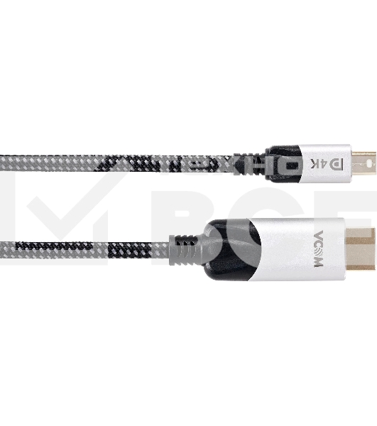 Кабель-переходник miniDisplayPort M-> HDMI M 4K@60Hz 1.8m VCOM