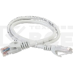 Коммутационный шнур ITK PC01-C5EU-02M (патч-корд), кат.5Е UTP, 0,2м, серый, фото2