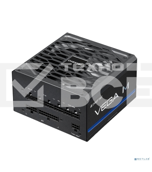 Блок питания Chieftec Vega M PPG-750-C (ATX 3.1, 750W, 80 PLUS GOLD, Active PFC, 135mm fan, Gen5 PCIe, Full Cable Management) Retail