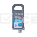 Картридж струйный Sakura 9822B001 (PFI-707C) для Canon, голубой, 700 мл., фото3