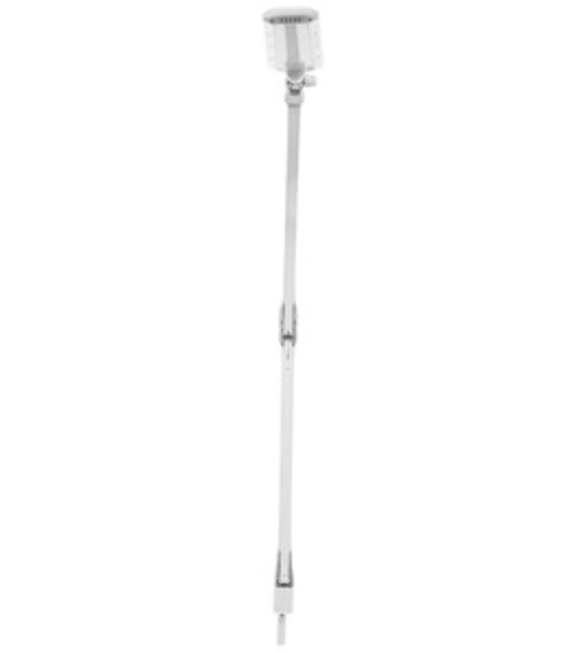Лампа настольная бестеневая на струбцине Rexant ECO light, 324 SMD LED с диммером, теплый/холодный цвет свечения, белая