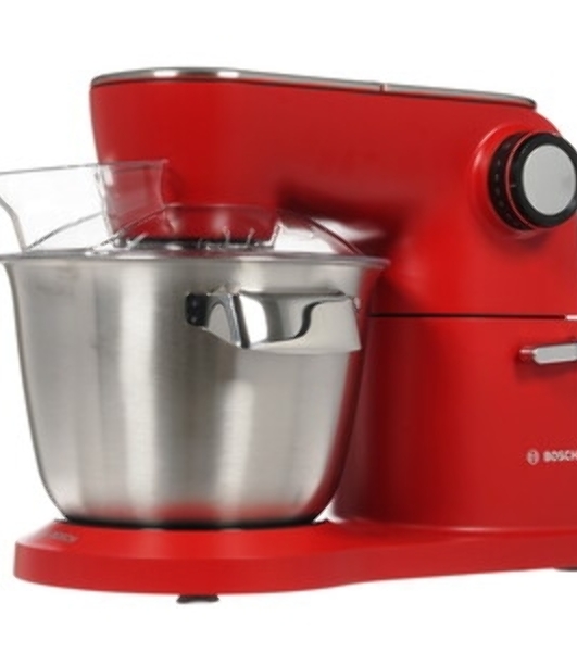 Кухонная машина Bosch MUM9A66R00 планетар.вращ. 1600Вт красный