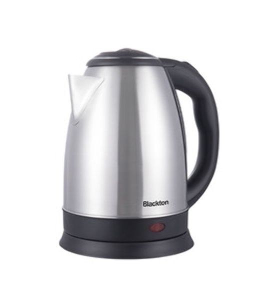 Электрочайник Blackton Bt KT1811S стальной/черный, 1.8 л, 1850 Вт, скрытый нагревательный элемент