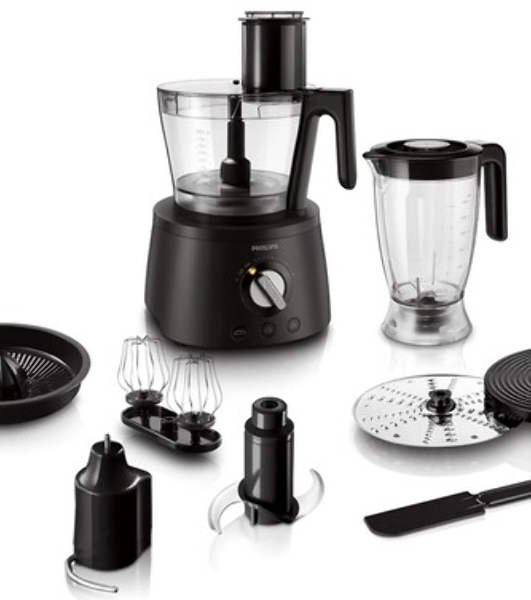Кухонный комбайн Philips HR7776/90 1300Вт черный