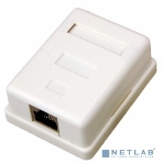 Розетка компьютерная внешняя Rexant 03-0122 1-порт RJ-45 (8P8C), FTP экранированная, категория 5e, фото 1