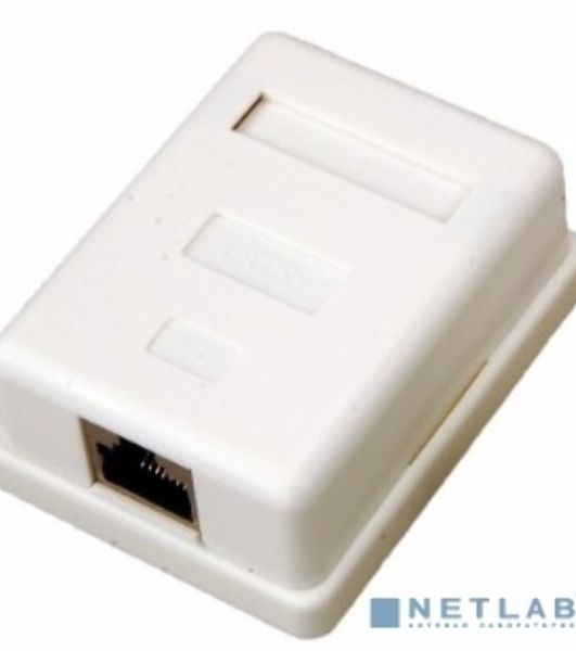 Розетка компьютерная внешняя Rexant 03-0122 1-порт RJ-45 (8P8C), FTP экранированная, категория 5e