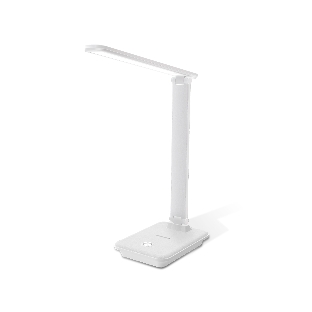 Светодиодная настольная лампа с диммером Ambrella light DE502 WH белый LED 3000-6400K 9W